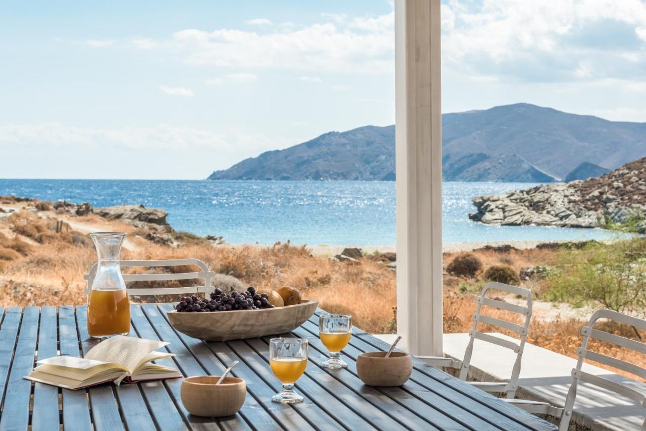 Eneos Kythnos Beach Villas-Elegant And Comfort Villas Bagian luar foto