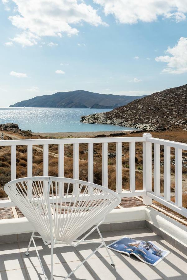 Eneos Kythnos Beach Villas-Elegant And Comfort Villas Bagian luar foto